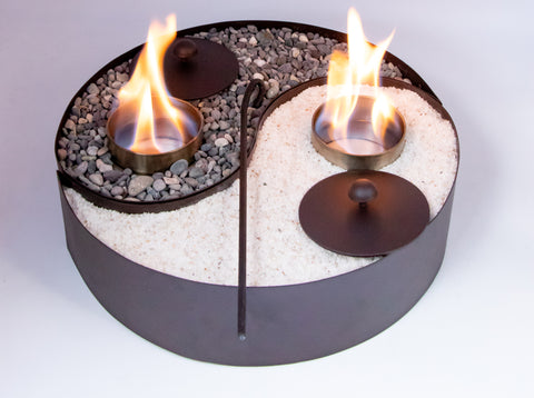 Chimenea Yin Yang