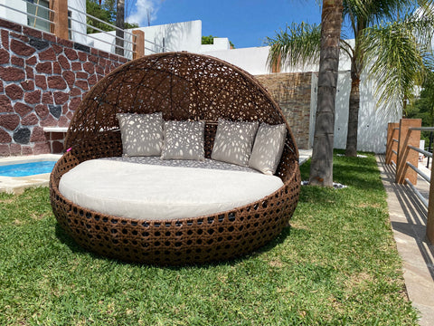 Cama Tulum con Toldo