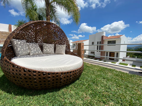 Cama Tulum con Toldo