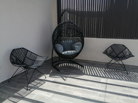Set Columpio con 2 sillas Raya