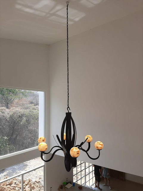 Candil Agave 6 Luces