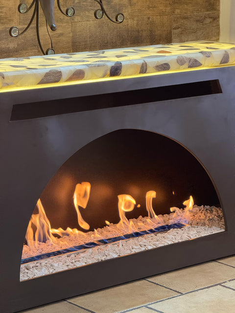 Chimenea credenza 180cm