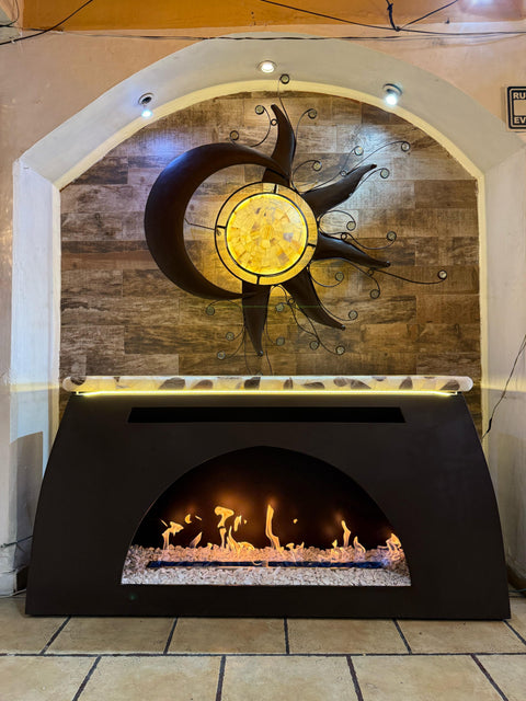 Chimenea credenza 180cm