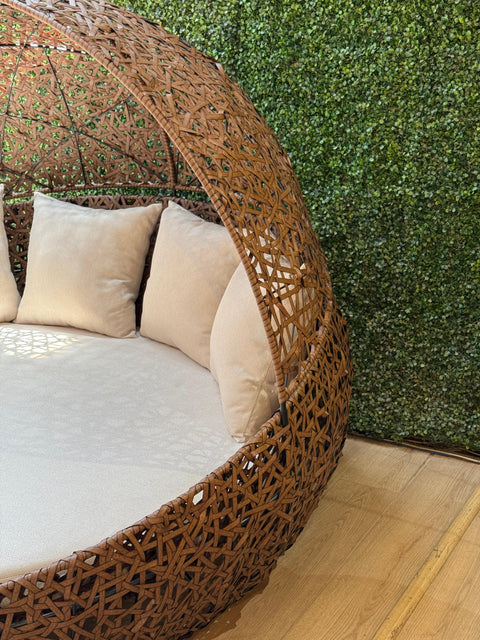 Cama Tulum nido con Toldo