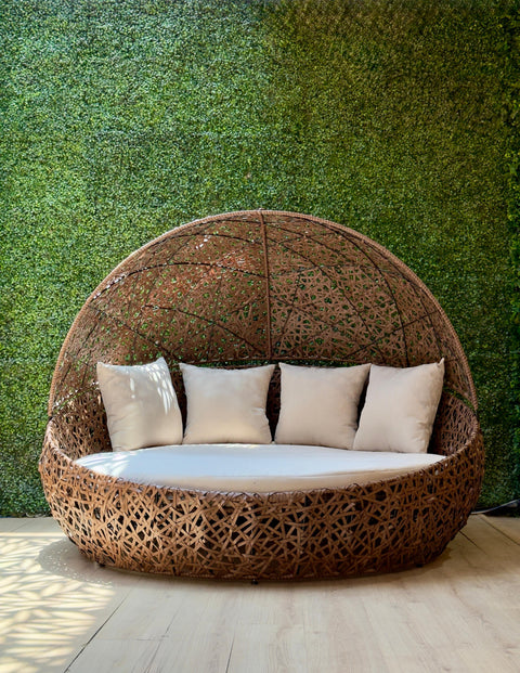Cama Tulum nido con Toldo