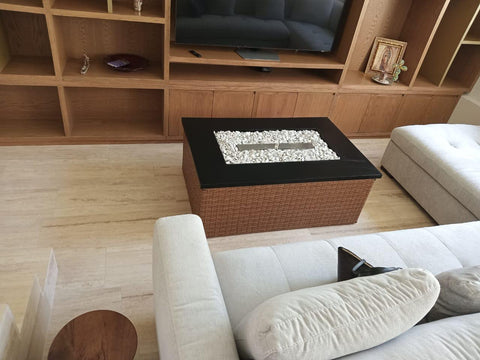 Chimenea Nogal tejida