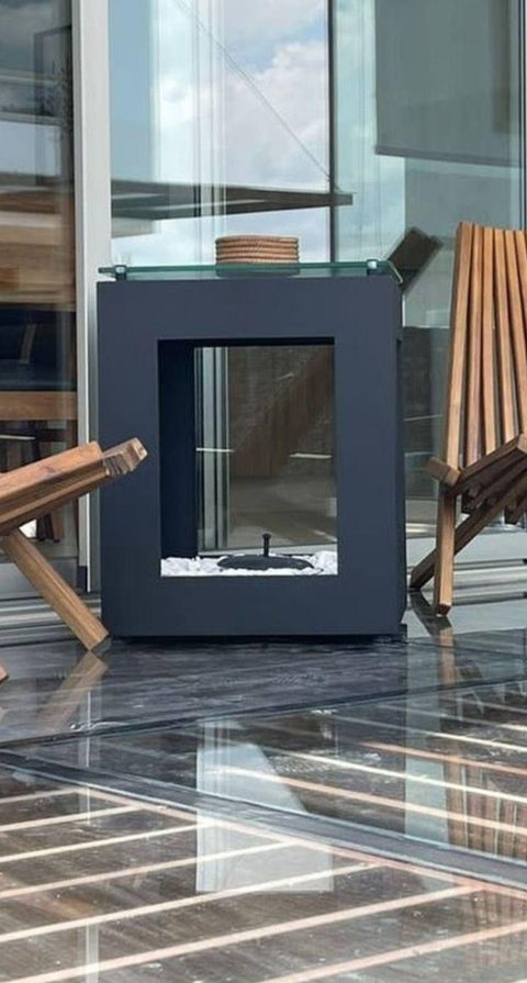 Mesa lateral minimalista