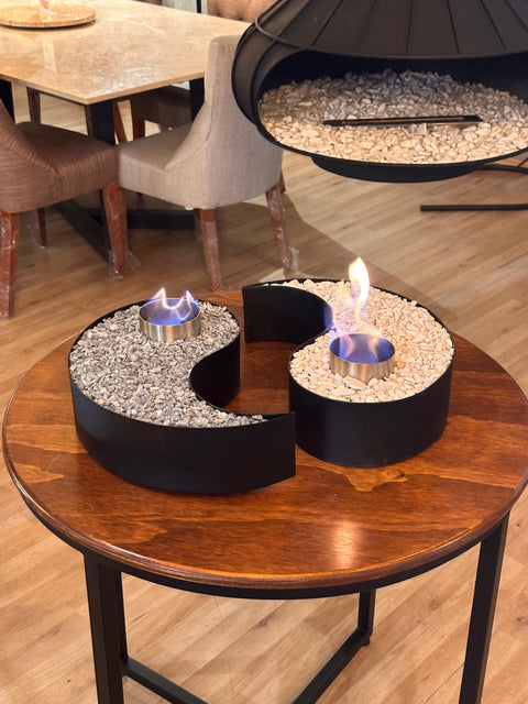 Chimenea Yin Yang