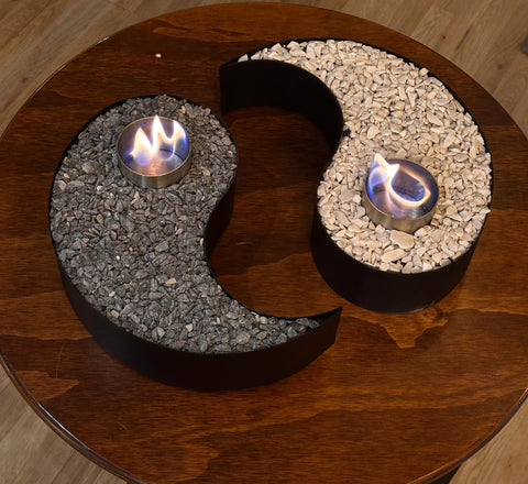 Chimenea Yin Yang