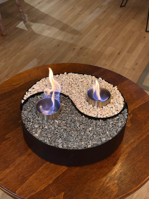 Chimenea Yin Yang