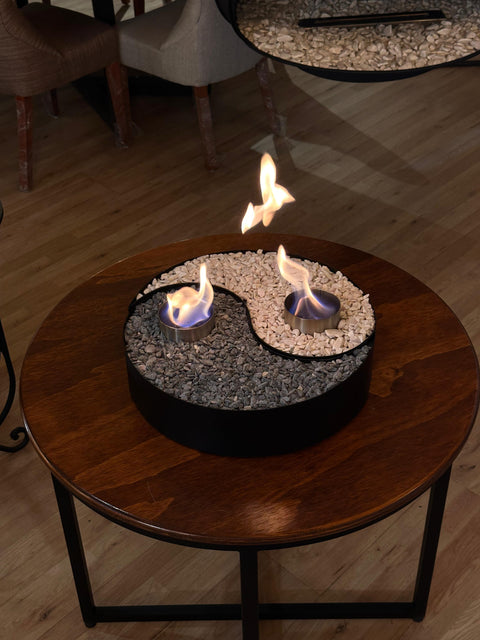 Chimenea Yin Yang