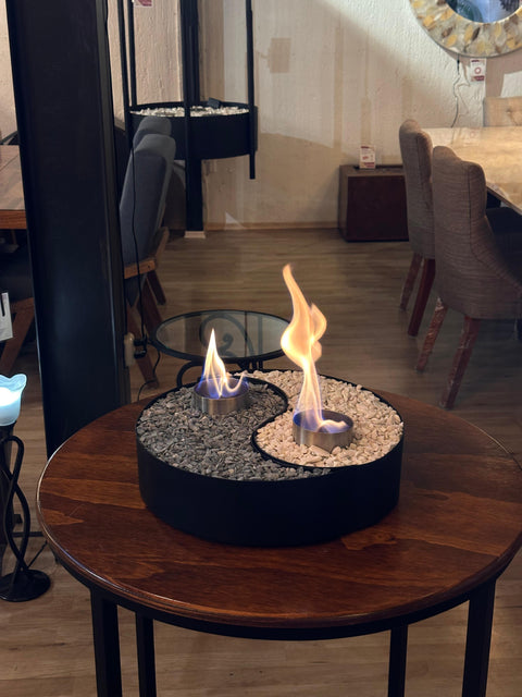 Chimenea Yin Yang