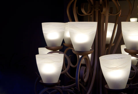 Candil Mil Hojas 12 Luces