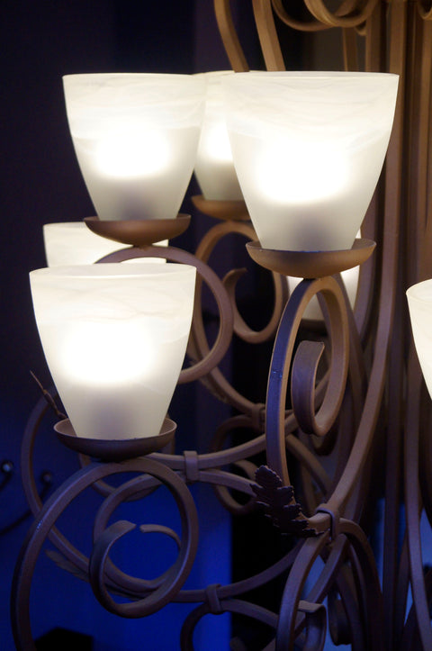 Candil Mil Hojas 12 Luces
