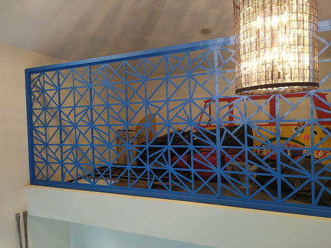 Barandal para cuarto de juegos