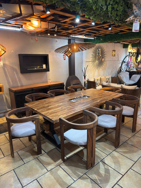 Comedor Huatulco con sillas victoria
