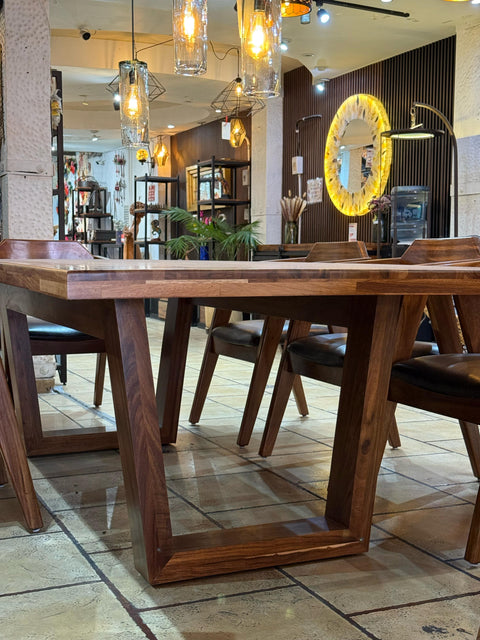 Comedor Tequisquiapan 8p con sillas Bernal