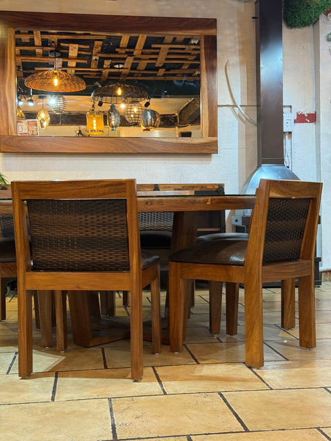 Comedor Ixtapan con sillas Tequisquiapan