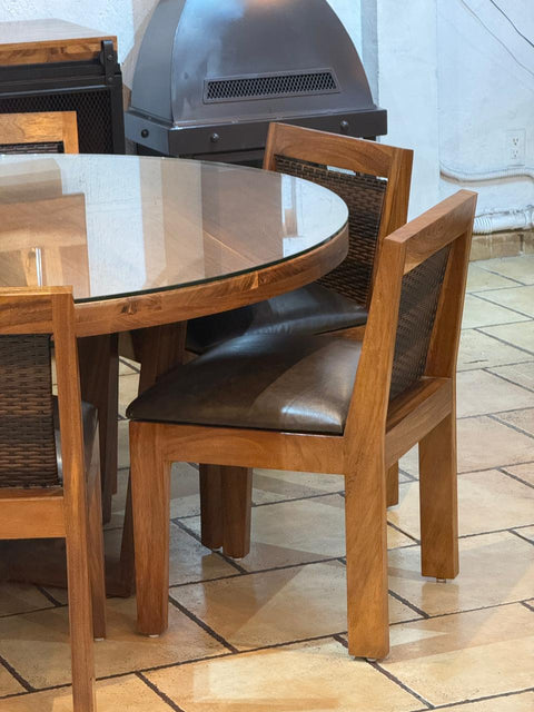 Comedor Ixtapan con sillas Tequisquiapan