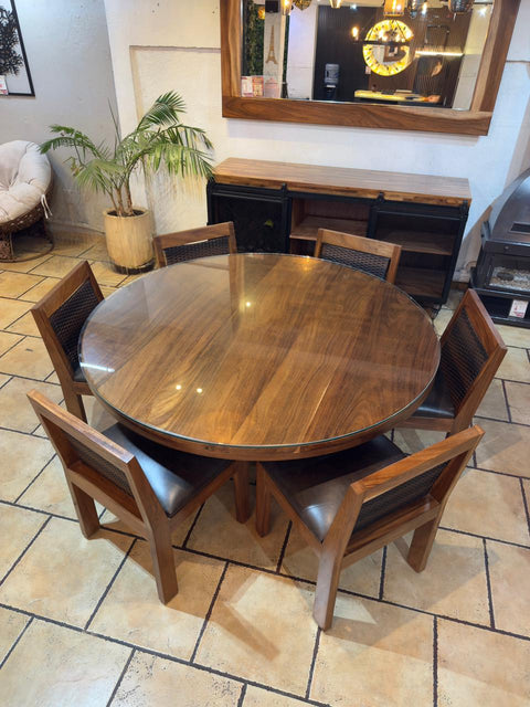 Comedores de vidrio templado