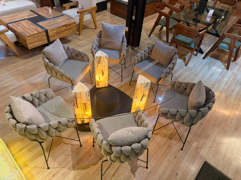 Comedor Bermudas con silla cordelia