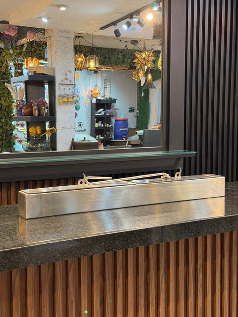 Quemador rectangular 80cm