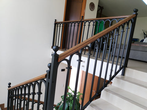 Barandal de Herrería con Madera