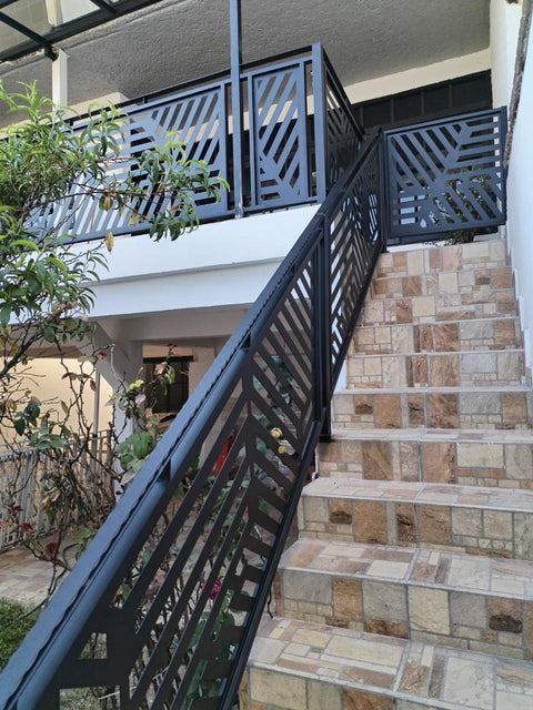 Barandal para exterior en corte plasma