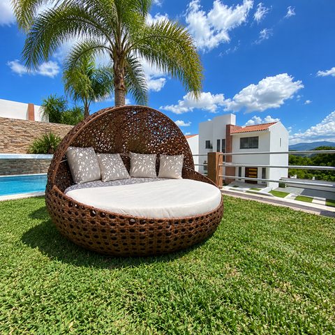Cama Tulum con Toldo